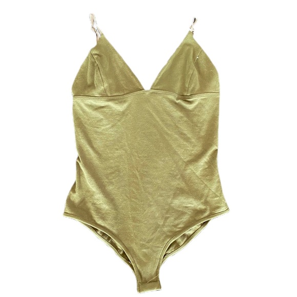 L.A. Hearts Green Bodysuit - Picture 3 of 3